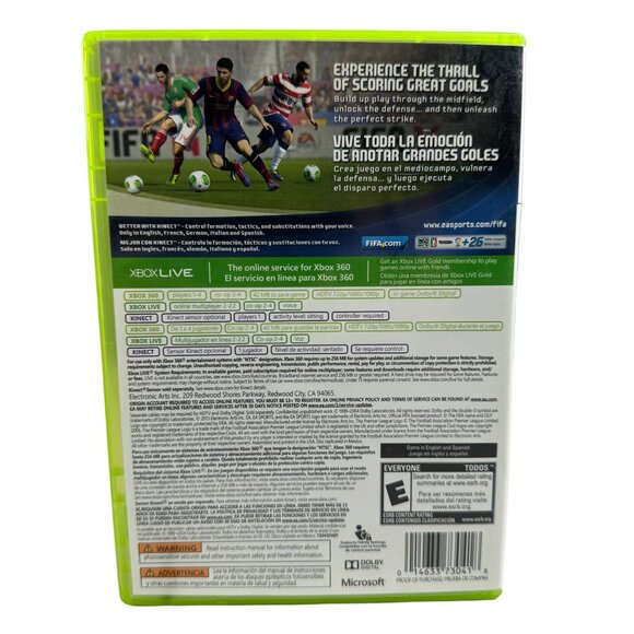 FIFA 14 (Microsoft Xbox 360, 2013) CIB Complete Tested Working - Picture 4 of 4